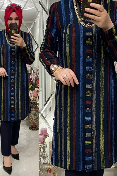 Seda Pamuklu Viskon Gömlek Laci